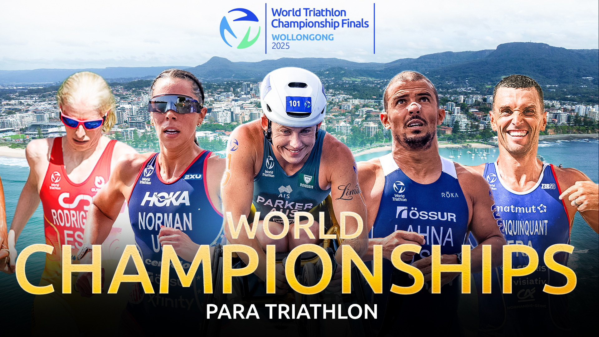 REPLAY | 2025 WORLD TRIATHLON PARA CHAMPIONSHIPS WOLLONGONG